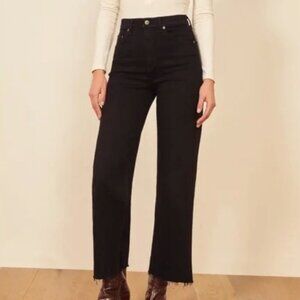 Reformation Black High Rise Women Jeans